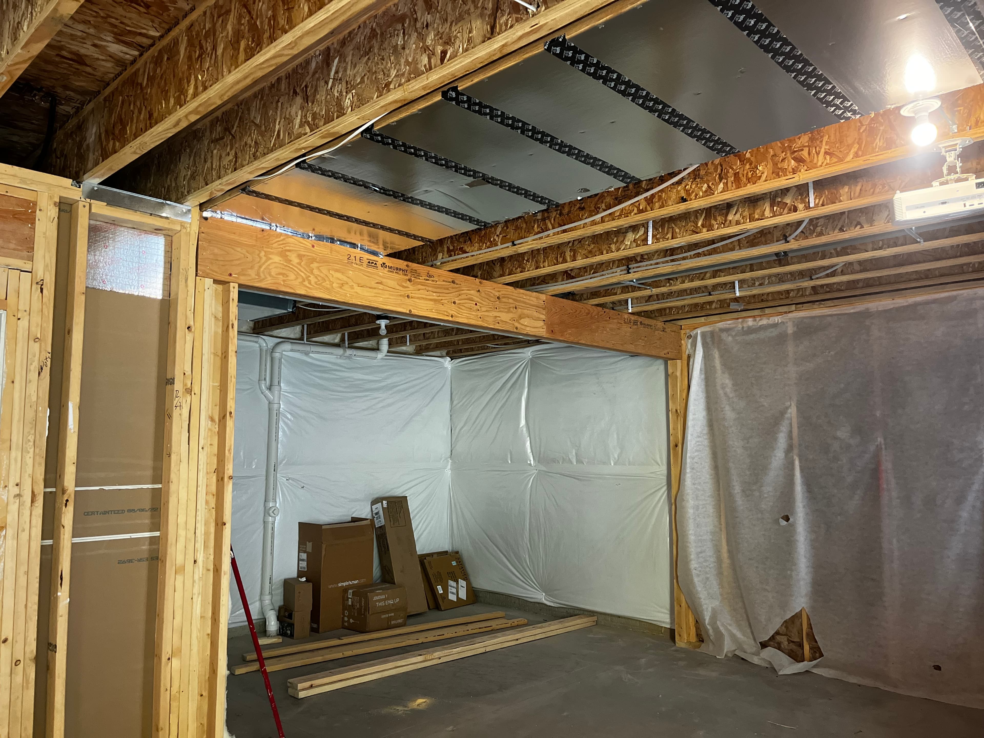 Basement Framing