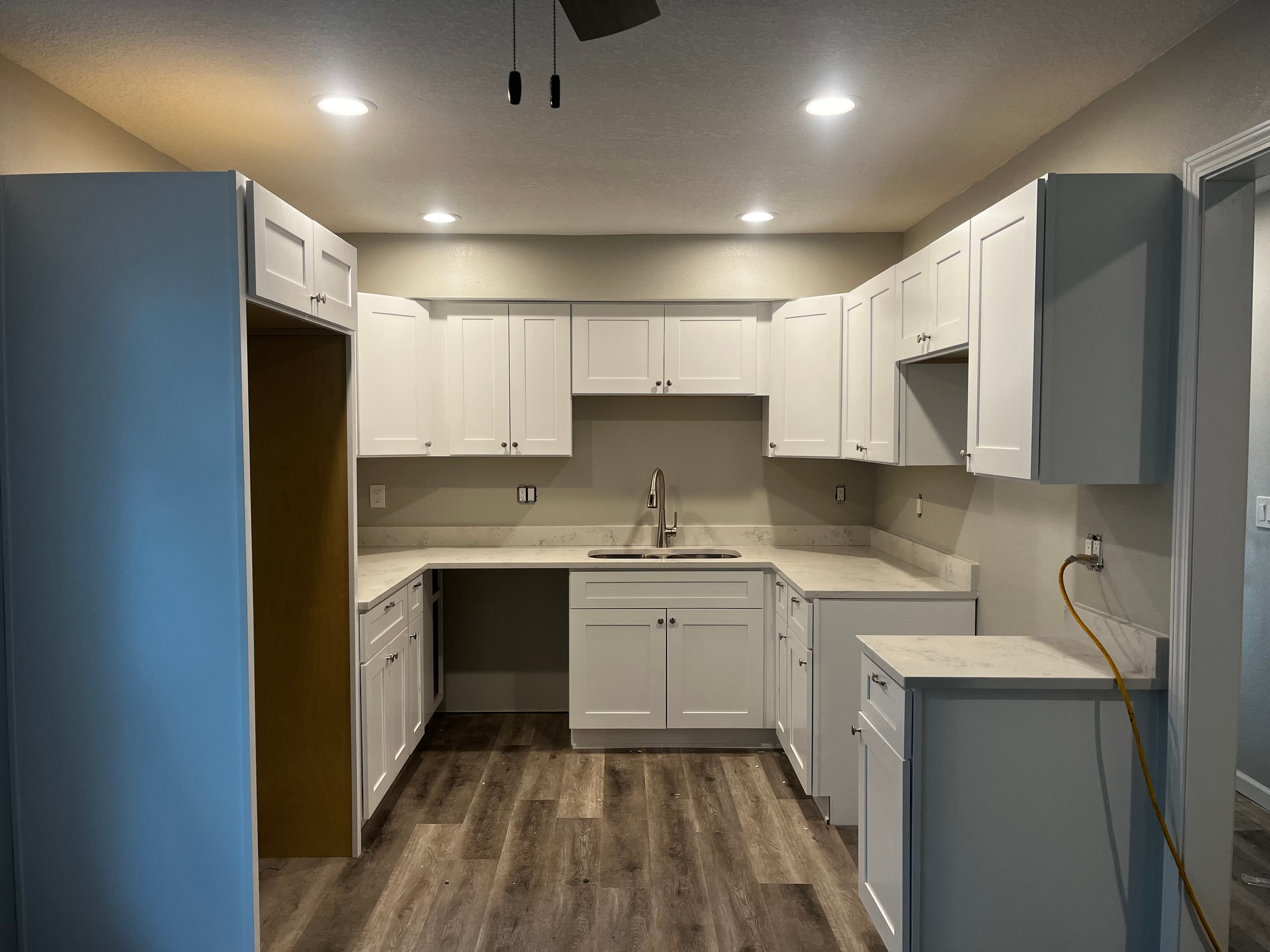 Ogg Construct crew at work on a remodel